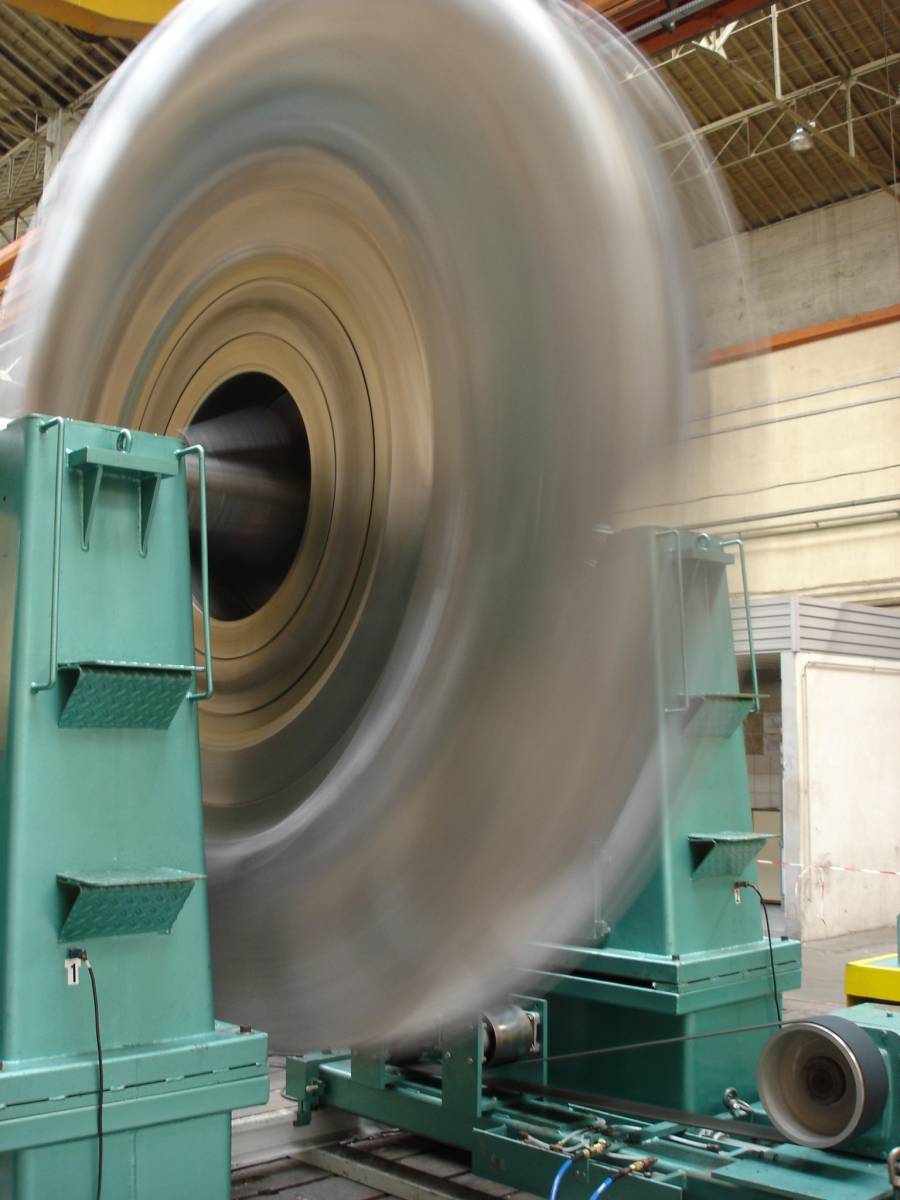 Equilibrage sur banc transportable Roue PELTON 45T