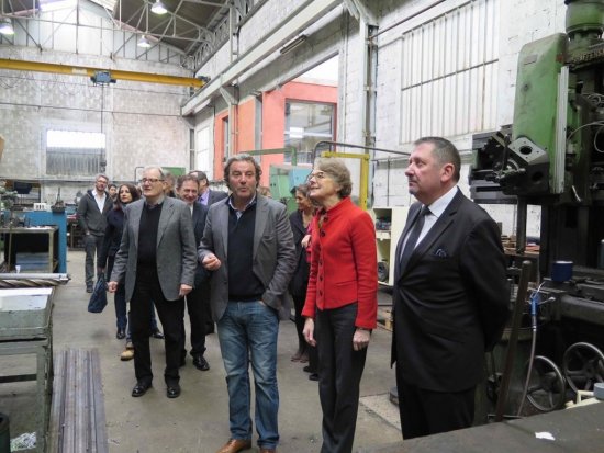 Visite des ateliers Atem
