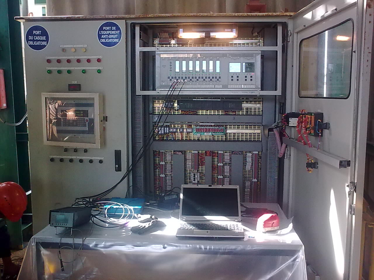 Suivi vibratoire d'une turbine sur rack